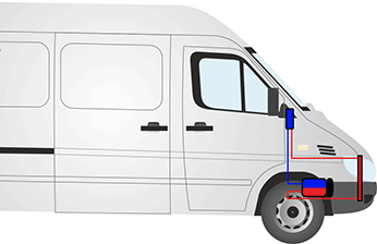 <span style="font-style: italic; font-weight: bold;">Кондиционер для Mercedes-Benz Sprinter (4 кВт</span>)