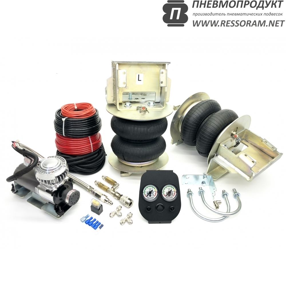 Данный комплект предназначен для всех заднеприводных автомобилей со спаренной ошиновкой задней оси моделей, выпускающихся с 2014 года (V363), восьмого поколения. Комплект поставляется с двухконтурной системой управления "СТАНДАРТ".